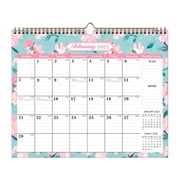 DIYMAG Wall Calendar, 2026-2027 Parper Calendar, 11.8 x 14.6in Large Calendar with Memo Space for Anniversaries/Festivals/Events-Flowers Theme Jan. 2026   Jun. 2027