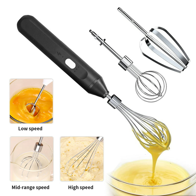 Egg Beater Mixer - Egg Whisk Mini, Semi Automatic Hand Mixer, Cooking  Utensils, Stainless Steel 