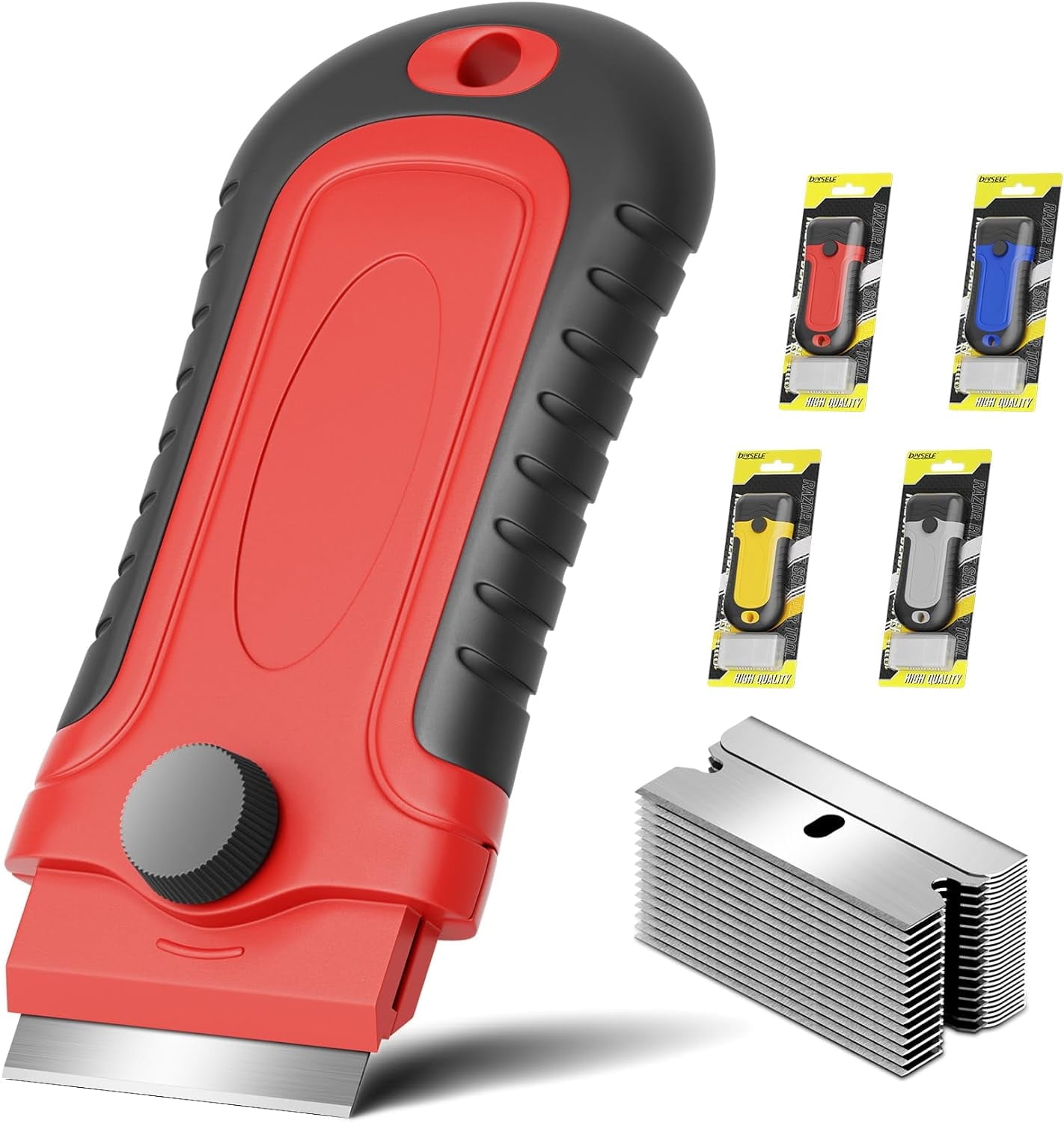 Skinny Razor Scraper Diyself Razor Blade Scraper, Handy Tool for Glass, Stovetops, Windows ...