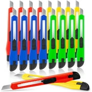 DIYSELF 16 Pack Utility Knife, Box Cutter Retractable, Utility Knife Box Cutters Bulk