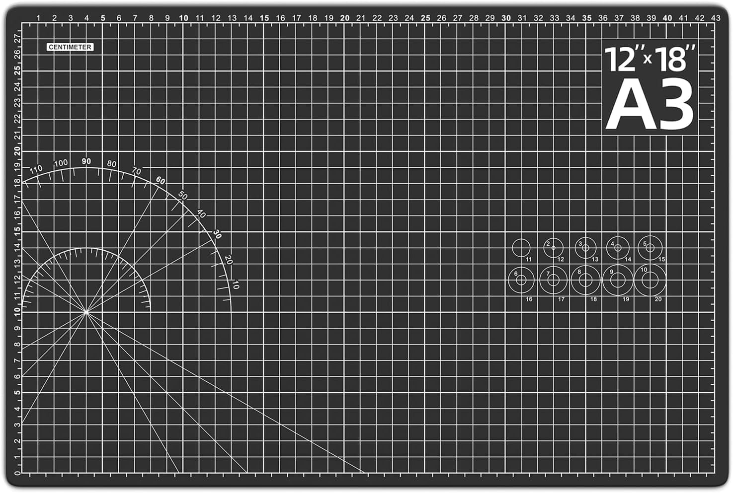 Y Rot Mat DIYSELF Cutting Mat 12in×18in, Cutting Mats for Crafts, Self Healing ...