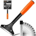 thumbnail image 1 of Heavy-Duty Razor Scraper with 10 Replacement Blades, Long-Handled Multi-Function Floor Scraper, Ideal for Home and Work Use, 1 of 6