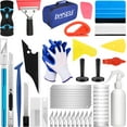 thumbnail image 1 of Window Tint Kit for Cars, 45 Pcs Vehicle Glass Protective Film Wrapping Set, 1 of 7