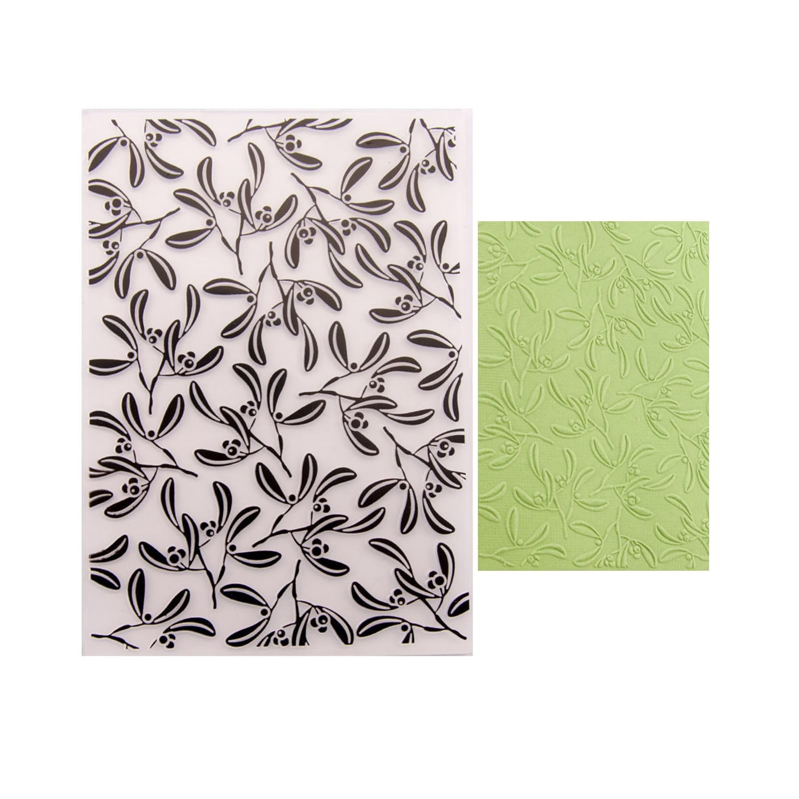 3D Filigree Embossing Folders For Card Making - Swirl Pattern Templates For Paper Crafting & Scrapbooking