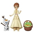 thumbnail image 1 of DIsney Frozen 2 Anna and Olaf Small Doll Playset with Travel Basket Accessory, 1 of 2