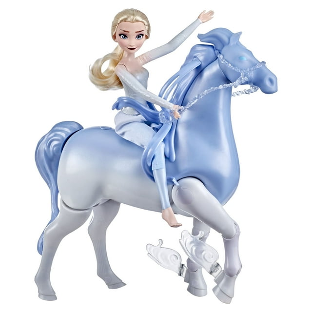 DIsney\'s Frozen 2 Elsa Fashion Doll and Swim and Walk Nokk