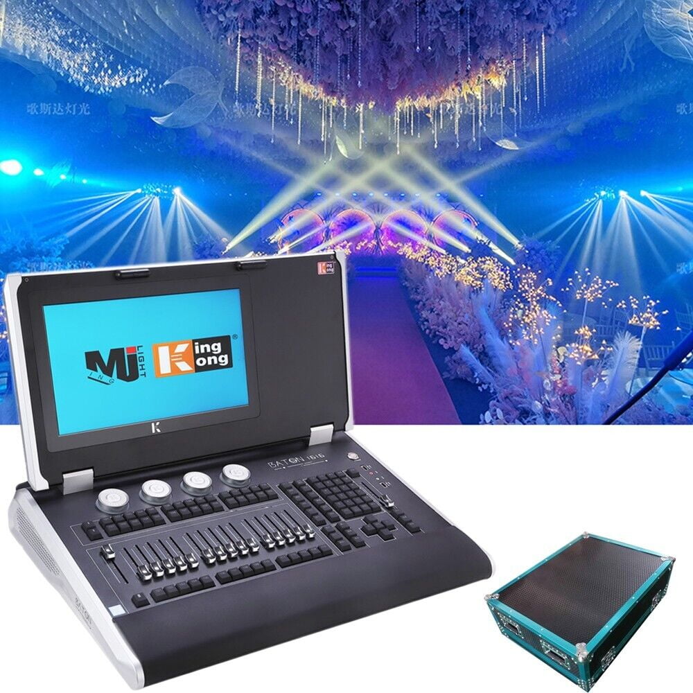 DJ 3584CHS Touch Screen Lighting Controller High End Stage Console Flight Case