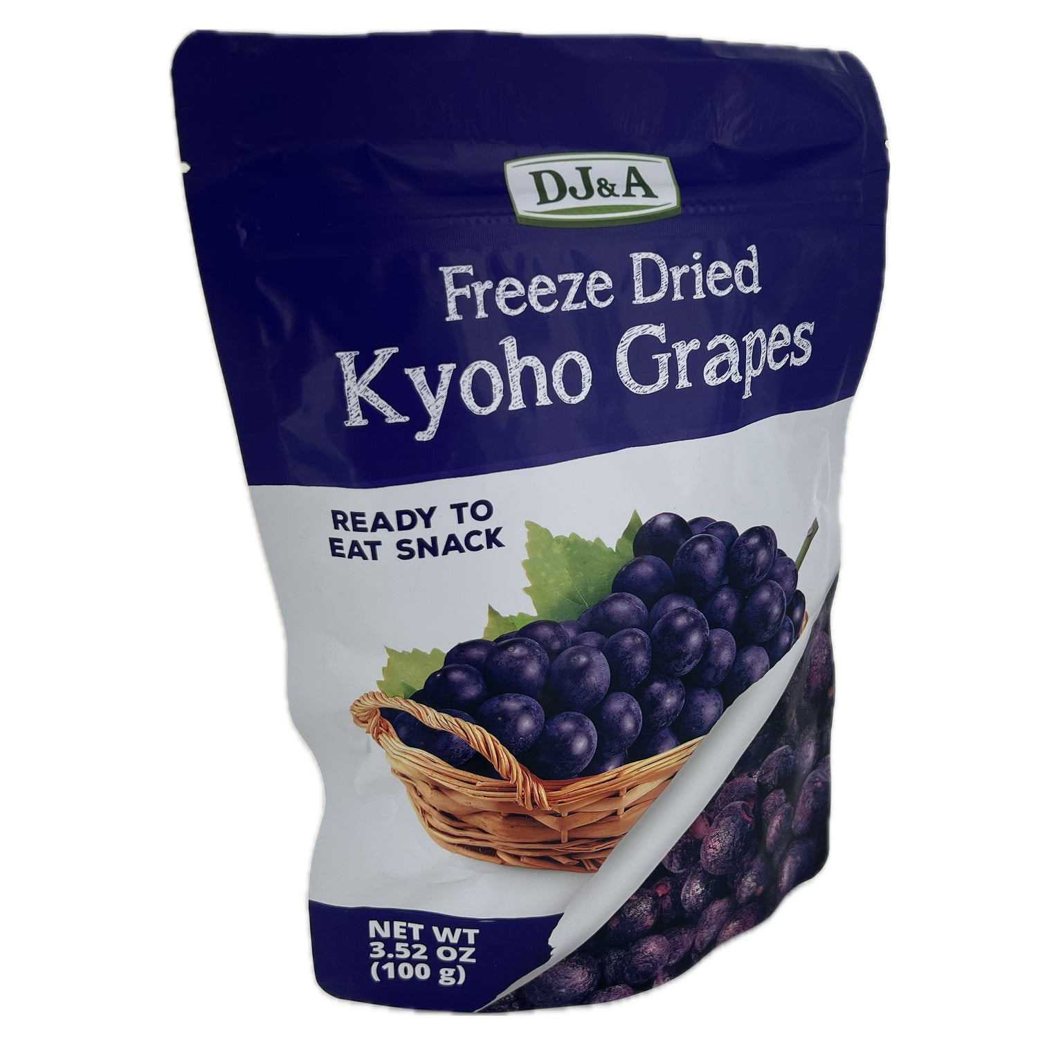 DJ&A Freeze Dried Kyoho Grapes, 3.52 Ounce
