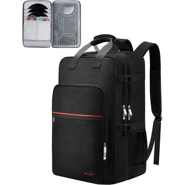 DJ Backpack, 40L Large DJ Controller Case Compatible for DDJREV1, DDJ