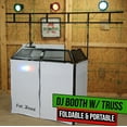 thumbnail image 1 of DJ Booth Tabletop With 8FT Lighting Truss Stand Package by FAT TOAD - Foldable Panel Portable Stage by GeekStands.com, 1 of 15