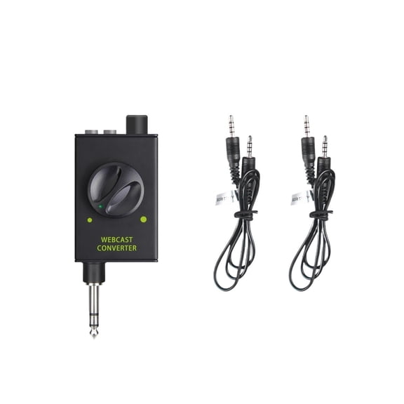 DJ Console Mixer Live Streaming Adapter ,Output Devices Supports Smartphones, Laptops