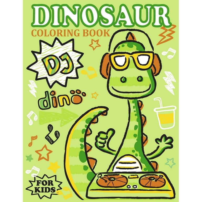 Dinosaur Coloring Books Kids 2-4: Dinosaur Gifts for Boys - Paperback  Coloring to (Paperback)