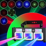 DJ Disco Stage Lights - Flash, Burst, 3In1 Remote Control, Sound Activation, DMX Console. Suitable For Stage Performances, Bars, KTV, Singing And Dancing Parties, Gatherings, Birthday Atmosphere Cre