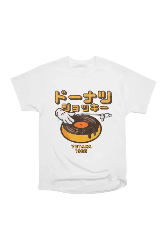 DJ Donut Jockey T-Shirt Tee Gift For Him Merch For Her Apparel For Friend