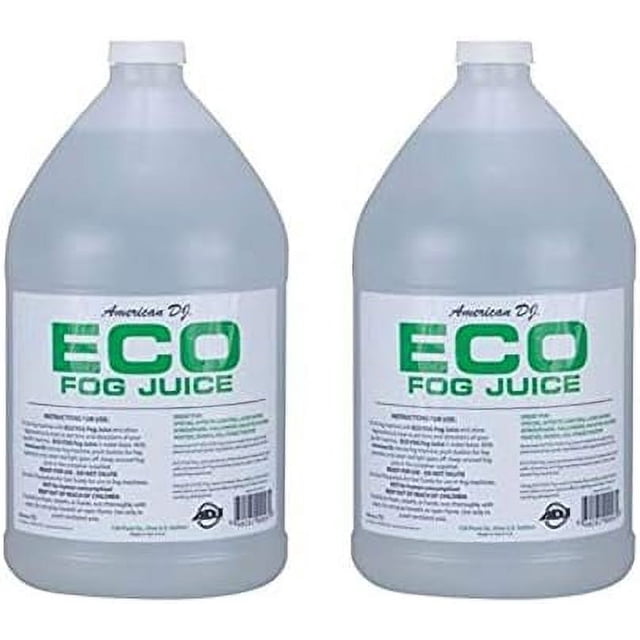 DJ ECOFOG/G Gallons of Fog/Smoke/Haze Machine Refill Liquid Juice