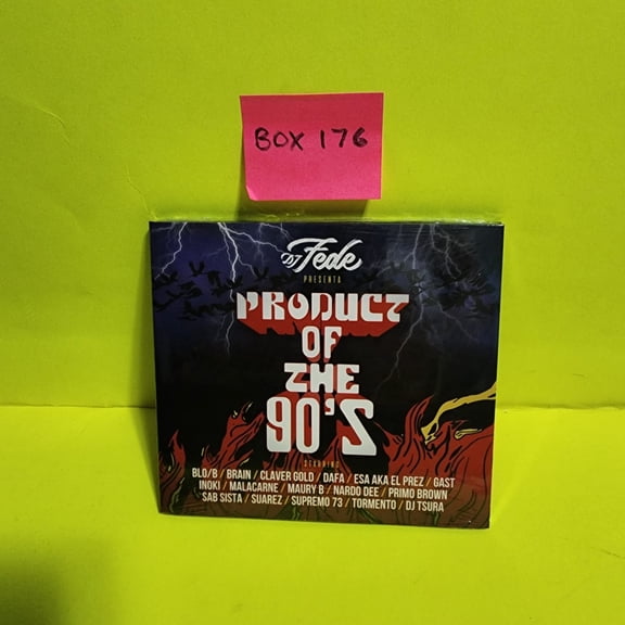 DJ Fede - Product Of The 90's - 2019 - ODR072CD New - Sealed - CDs