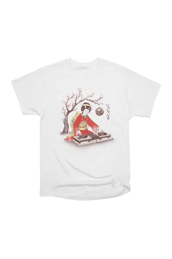 DJ Geisha T-Shirt Tee Gift For Him Merch For Her Apparel For Friend
