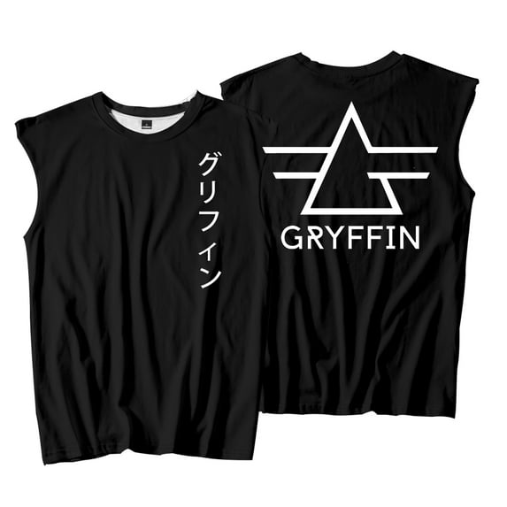 DJ Gryffin Tank Tops Sleeveless Sport Gym Vest Women Men Streetwear Trendy Outdoor Sportwear