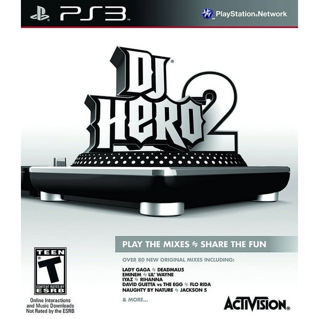 DJ Hero 2 (sw), Activision Blizzard, PlayStation 3, 047875961647