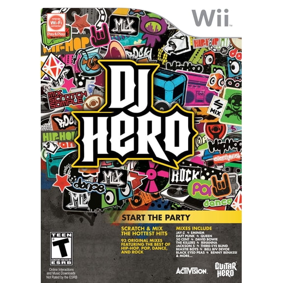 Pre-Owned DJ Hero (Game Only) - Nintendo Wii