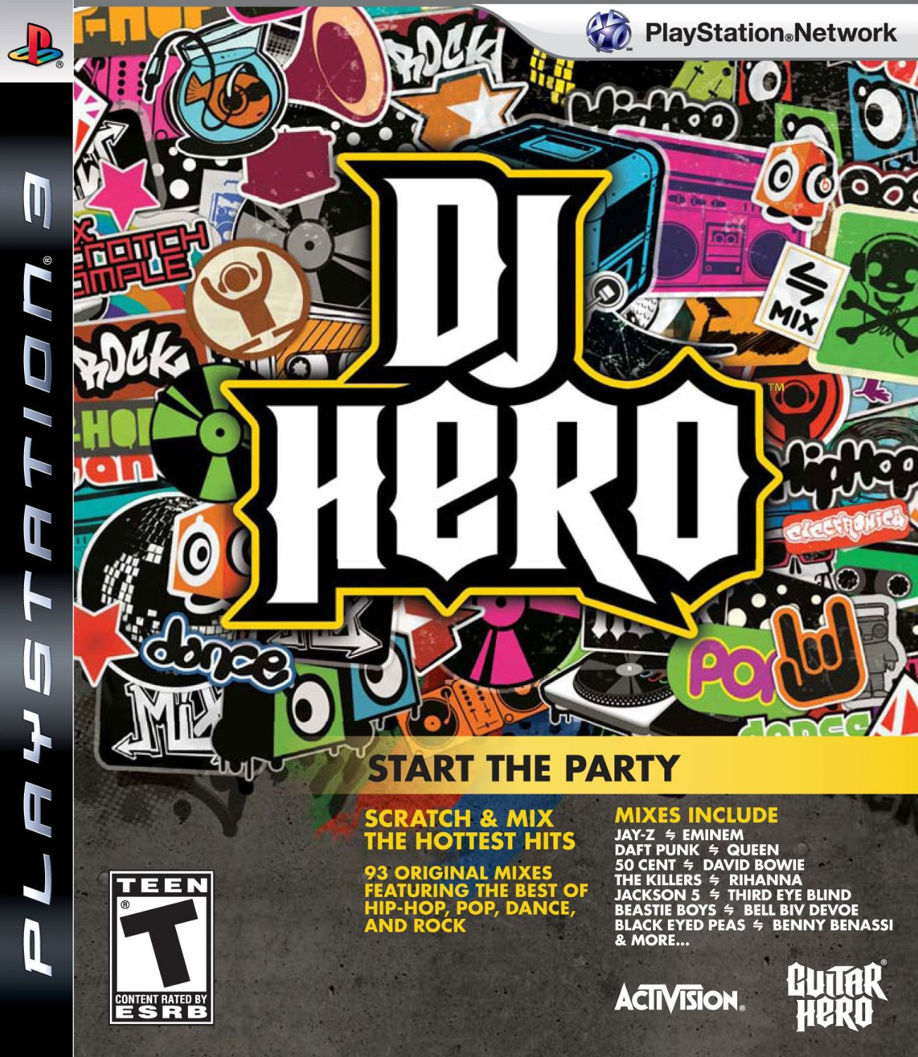 DJ Hero (sw), Activision Blizzard, PlayStation 3, 047875961920 - image 1 of 11