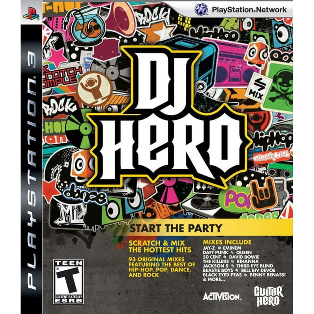 DJ Hero (sw), Activision Blizzard, PlayStation 3, 047875961920