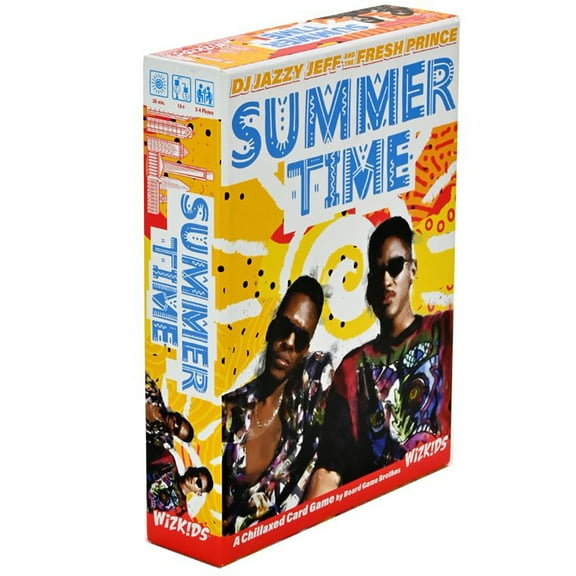 DJ Jazzy Jeff and the Fresh Prince: Summertime - Card Game, WizKids, Ages 10+, 2-4 Players, 20 Min