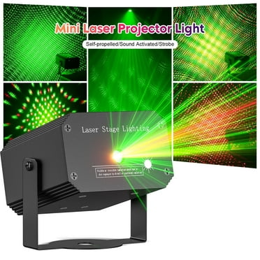 DJ Light RGB LED Beam Projector Effect Party Lights for Disco Show Party Decor Stage Lighting