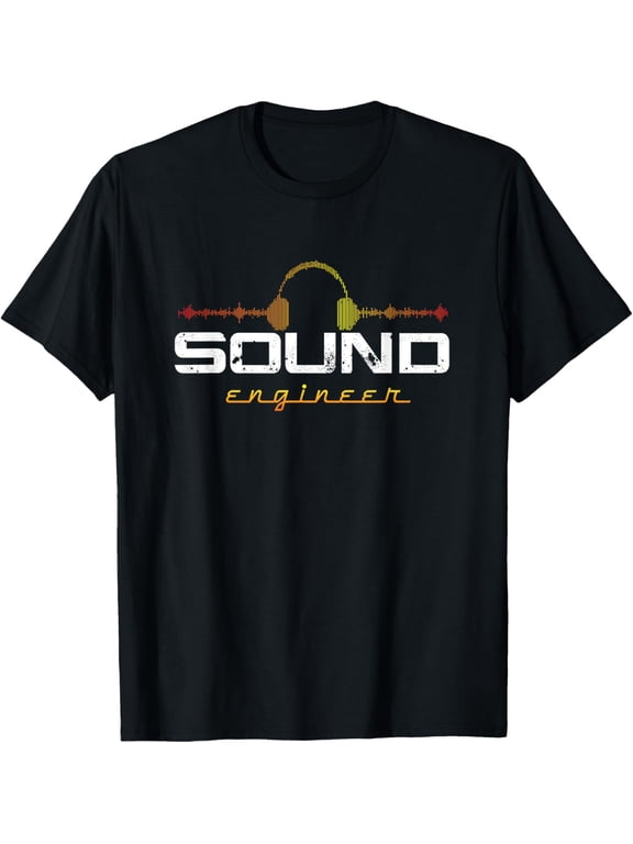 DJ Music Producer Sound Engineer Audio Gift T-Shirt