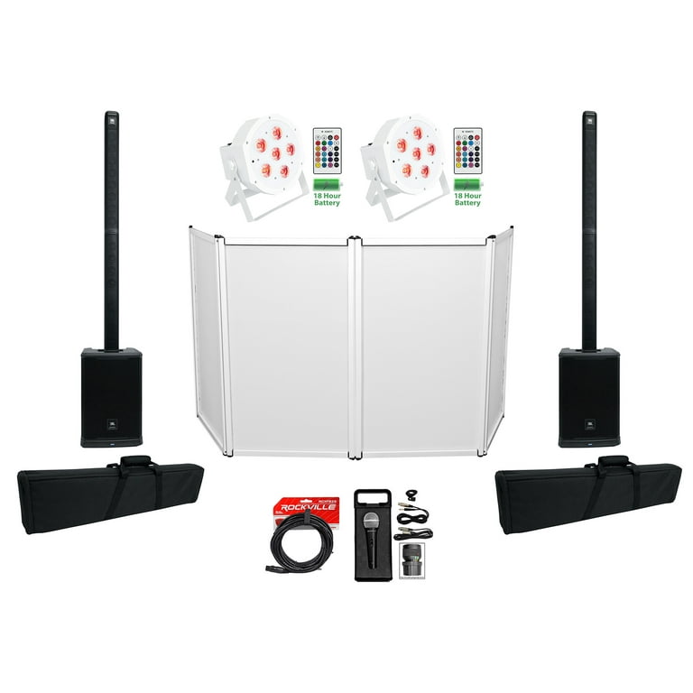 DJ Package w/(2) JBL PRX ONE Column DJ PA Speakers+Facade+Up DJ Package w/(2) JBL PRX ONE Column DJ PA Speakers+Facade+Up