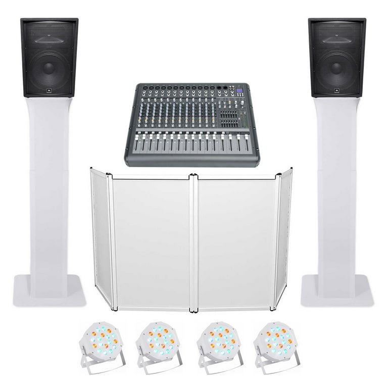 DJ Package with (2) JBL JRX215 2000w 15 DJ Package with (2) JBL JRX215 2000w 15