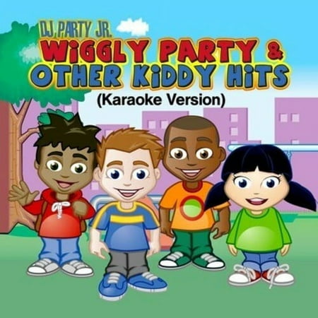 DJ Party JR. - Wiggly Party & Other Kiddy Hits (Karaoke Version) - Children's Music - CD