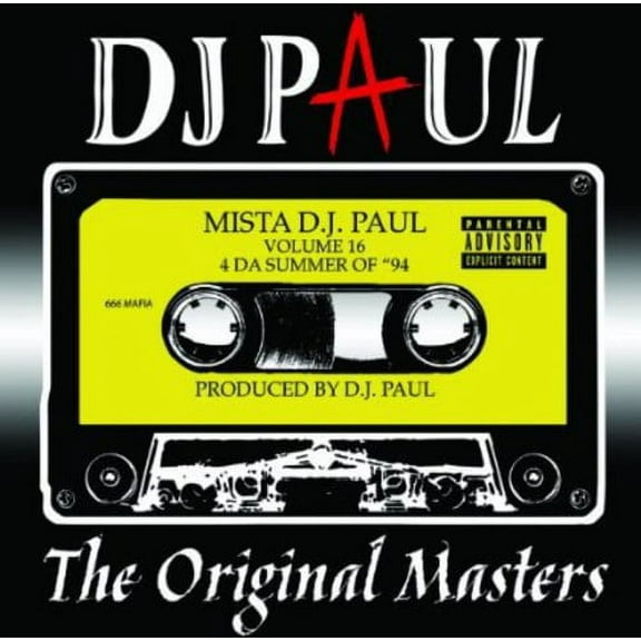 DJ Paul - The Original Masters, Vol. 16 - Music & Performance - CD