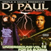 DJ Paul - Underground 16 For Da Summa - Music & Performance - CD