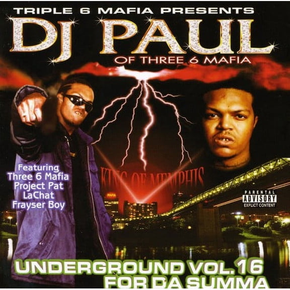 DJ Paul - Underground 16: For Da Summa - Music & Performance - CD