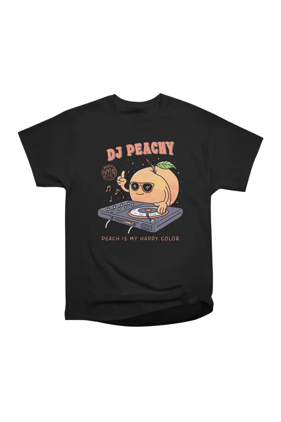 DJ Peachy T-Shirt Tee Gift For Him Merch For Her Apparel For Friend