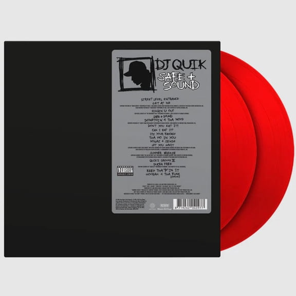 DJ Quik - Safe & Sound - Limited 180-Gram Translucent Red Colored Vinyl - Music & Performance