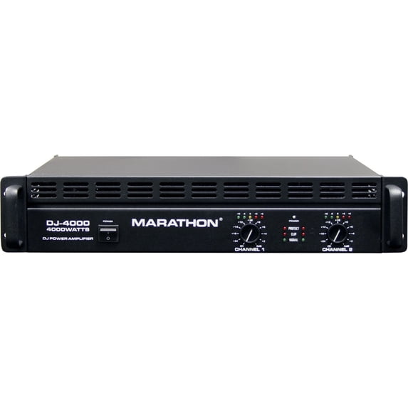 DJ SERIES AMPLIFIER 500-at-8 OHMS - 1000-at-4 OHMS - UP TO 4000 Watts Output at 8-Ohms Bridged