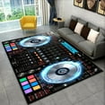 thumbnail image 1 of DJ Sound Rug 3D All Over Printed Non-slip Mat Dining Room Living Room Soft Bedroom Carpet Tapete Peludo ration Salon Tapis, 1 of 5