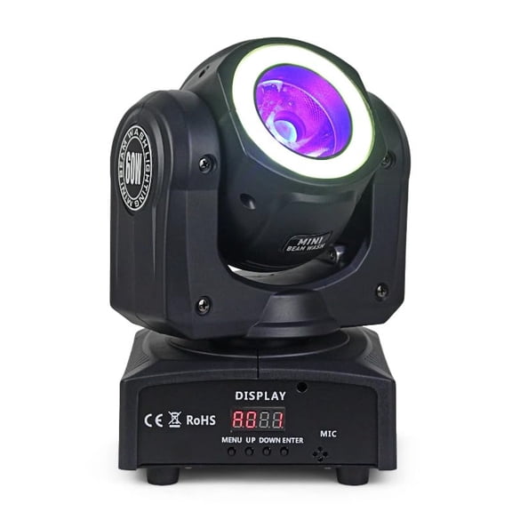 DJ Stage 60W Mini LED Moving Head Sharpy Beam Disco Party Light