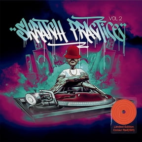 DJ T-Kut Skratch Practice - Volume 2 (Vinyl Record) 12" Album Coloured Vinyl