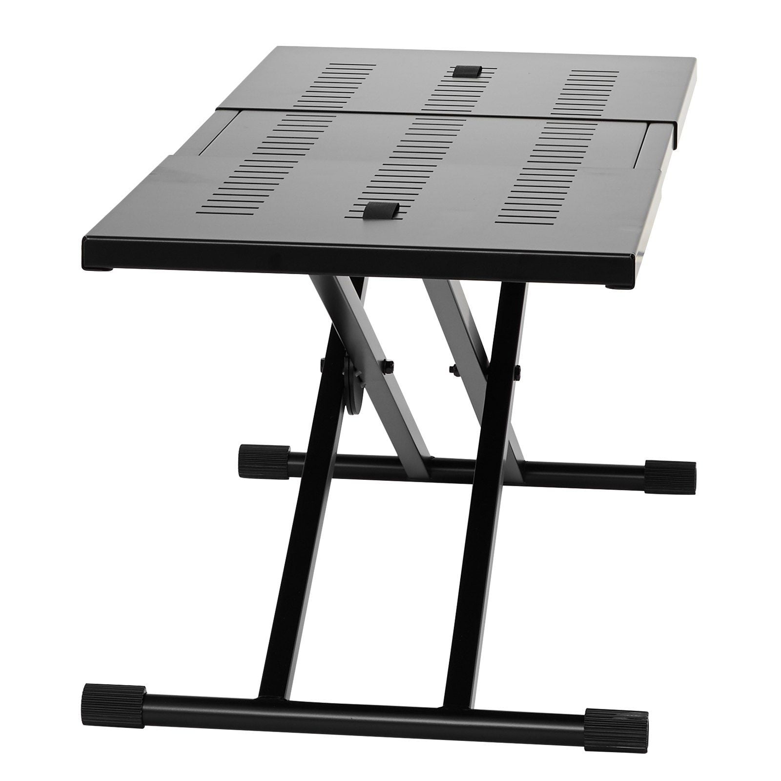 DJ Table Stand Portable Adjustable Height 32 to 43 Inches by 18 Inches Lightweight Foldable Laptop Controller Mixer Keyboard Stand