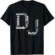 DJ in international Languages Shirt T-Shirt