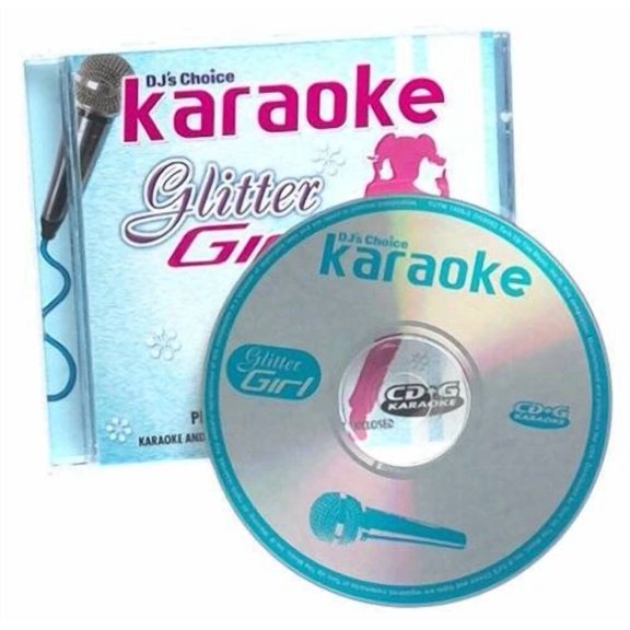 DJ's Choice Karaoke Glitter Girl Audio CD and Assorted Music Collection  Very Good - Sold by gmusic