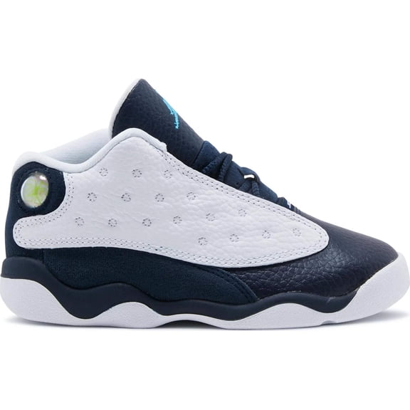 Toddler's Jordan 13 Retro "Obsidian" Wt/Dk Powder Blu-Multi (DJ3004 144) - 4