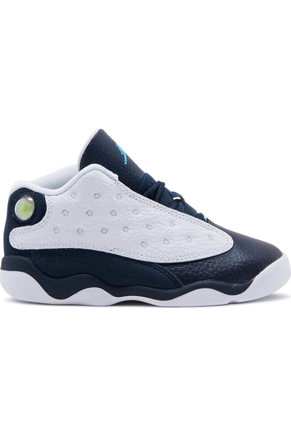Toddler's Jordan 13 Retro "Obsidian" Wt/Dk Powder Blu-Multi (DJ3004 144) - 4