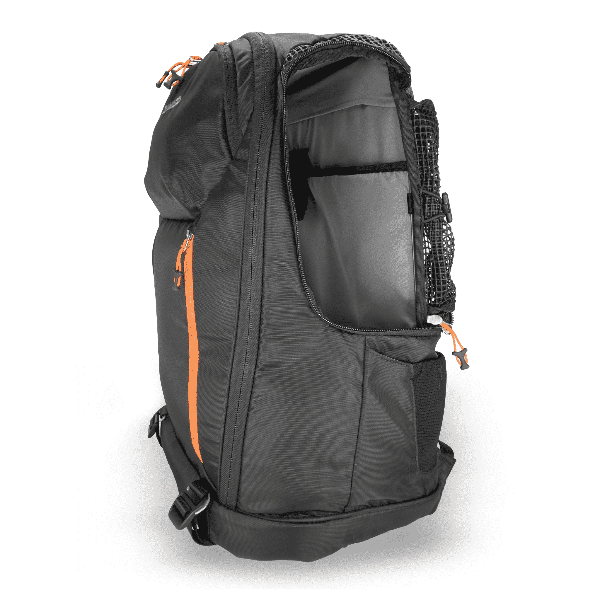 DJANGO Dog Carrier Backpack – Travel Pet Backpack for Small Dogs & Cats with Hip Belt, Storage Pockets, Laptop Sleeve & Water Bottle Holder – Secure, Comfortable Pet Carrier for Hiking & Commuting