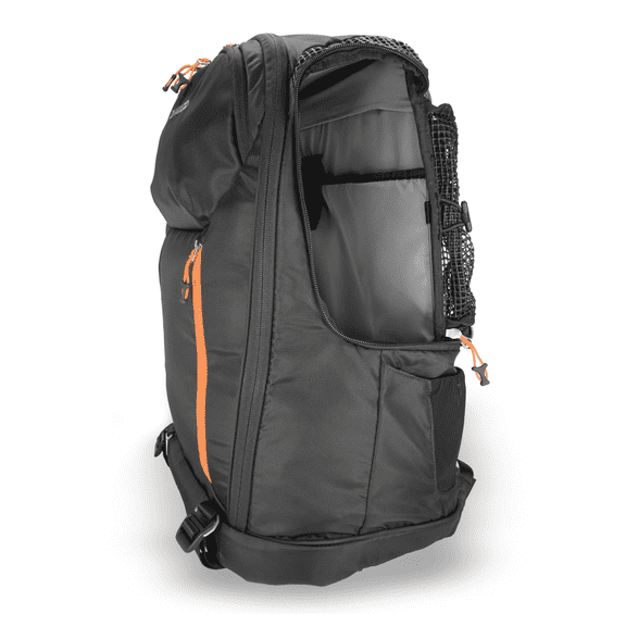 DJANGO Dog Carrier Backpack Travel Pet Backpack for Small Dogs & Cats with Hip Belt, Storage Pockets, Laptop Sleeve & Water Bottle Holder Secure, Comfortable Pet Carrier for Hiking & Commuting