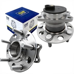 DJB Rear Wheel Bearing and Hub Assembly 512332, 5 Lug with ABS, Fits Jeep, Chrysler, Dodge, 2 Pack