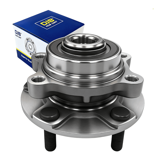DJB 513268 Front Wheel Hub & Bearing Assembly fits for Nissan 350Z 2003 04 05 06 07 08 09, for Infiniti G35 2003-2007 RWD only, 5 Lugs w/ABS